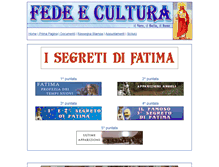 Tablet Screenshot of fedeecultura.it